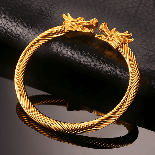Lion Head Bracelet – Premium Stainless Steel (Multiple Colors)