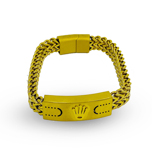 Versace – Golden Crown Link Bracelet