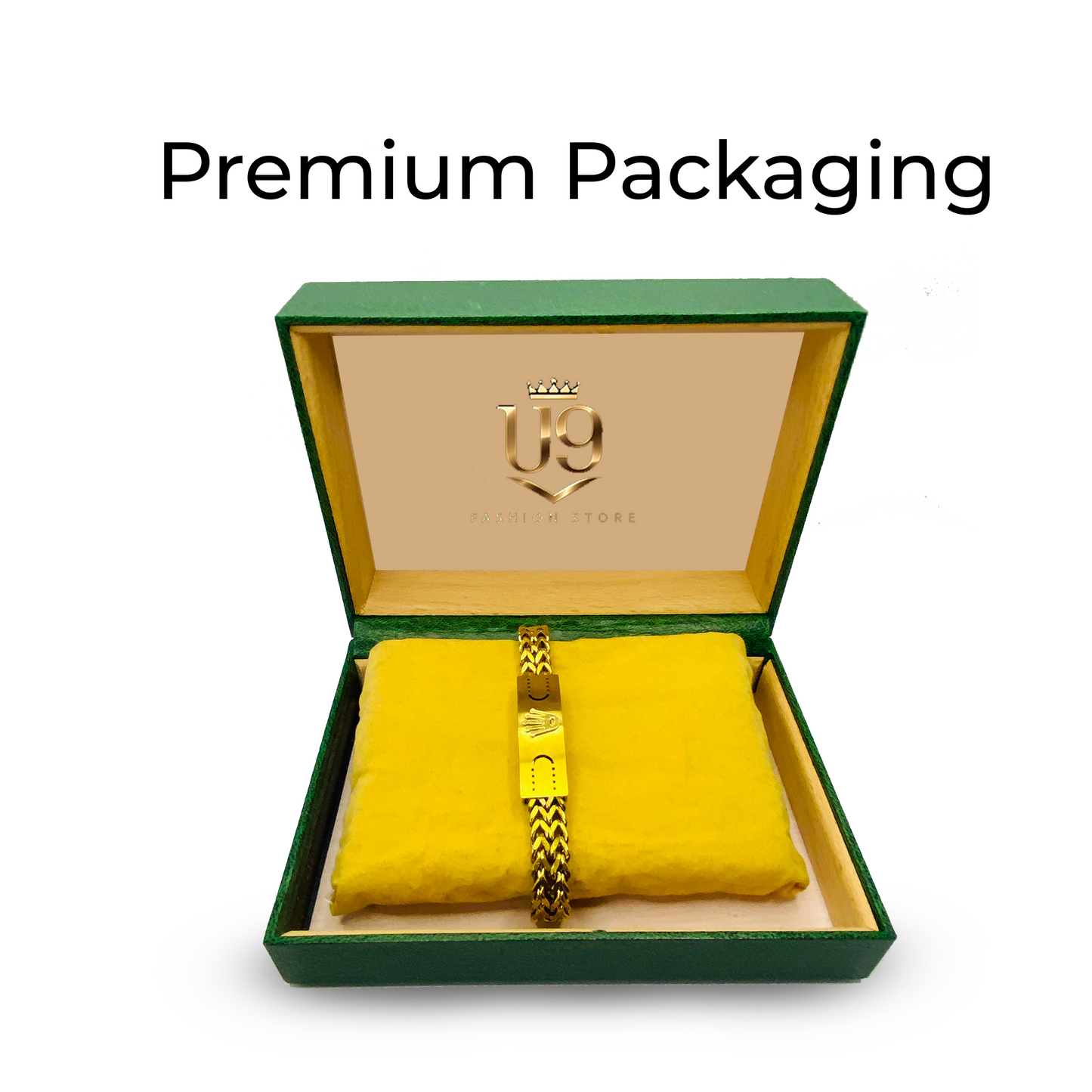 Versace – Golden Crown Link Bracelet