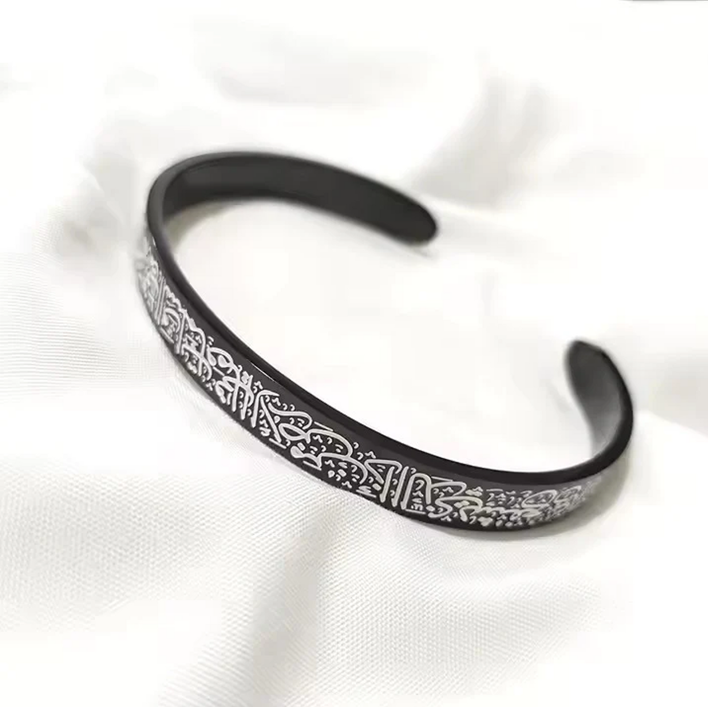 Ayat ul Kursi Bracelet – Premium Black Stainless Steel